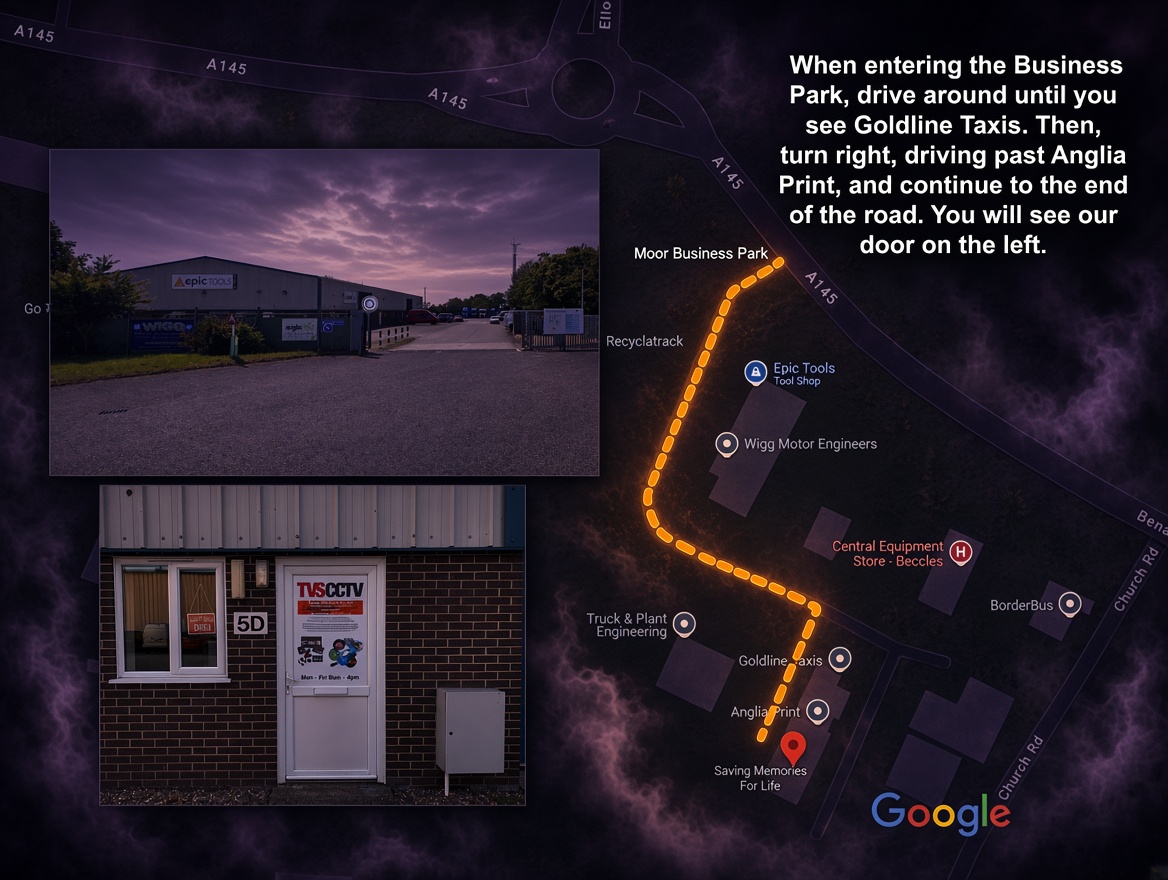 Directions to Saving Memories For Life at Moor Business Park